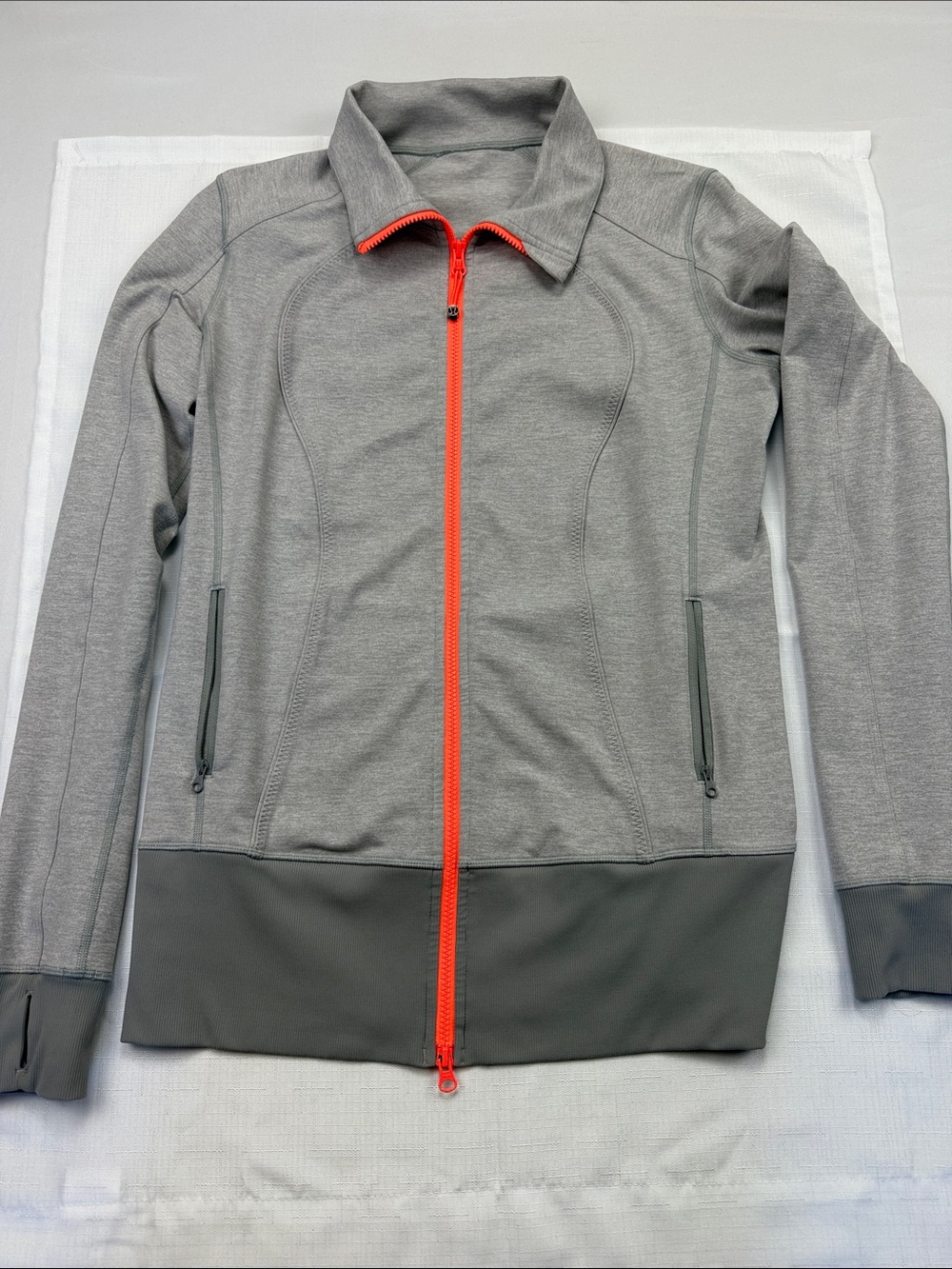 Vintage Lululemon Nice Asana Jacket Heathered Ambient Gray